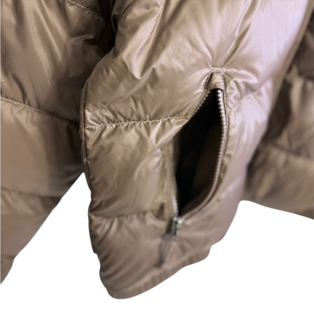 The North Face Brown Hooded Puffer Jacket NWT - Picture 10 of 16